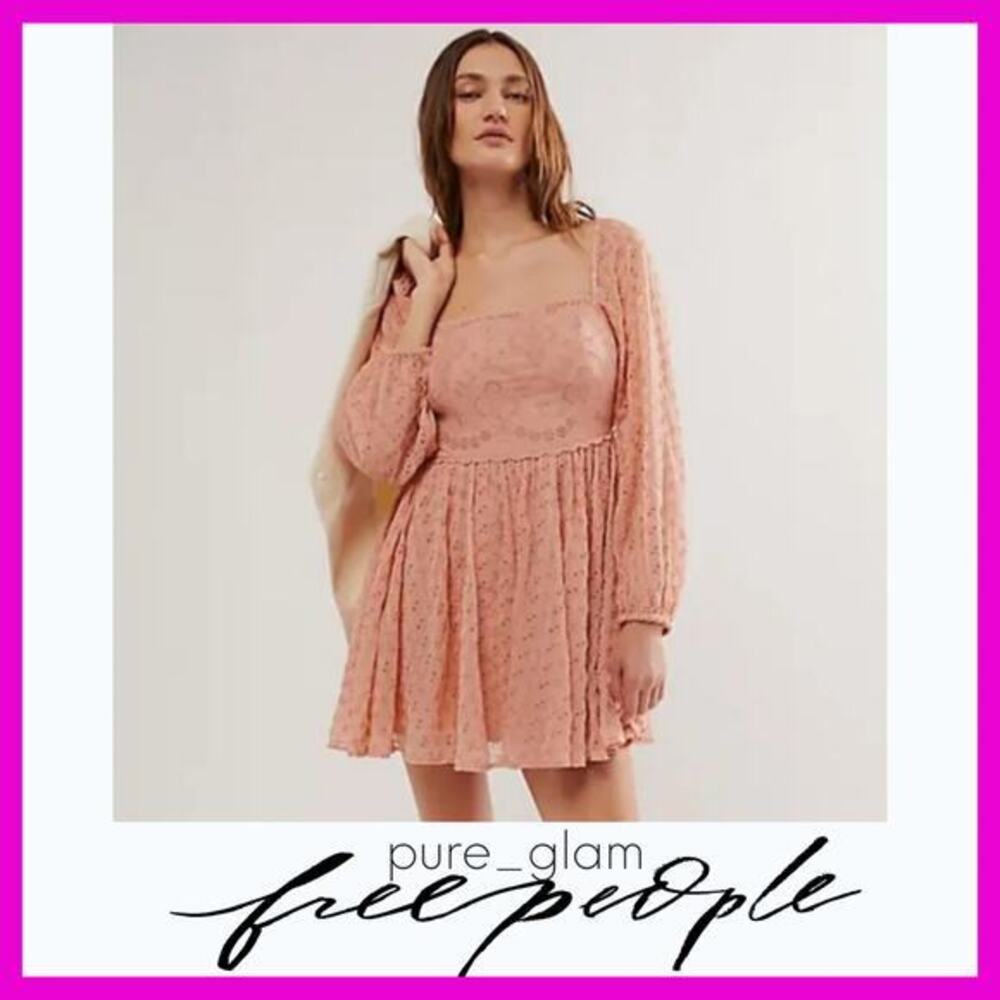 Free People mini dress summer going out femme